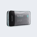 Malouf Ice Cloud + Omniphase pillow packaging highlighting 4x cooling technology for hot sleepers.
