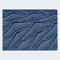 Top-down view of the breathable moisture-wicking cooling cover on the iSeries NXG 3500 mattress.
