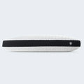 Sleek side profile of a Sleeptone adjustable cooling gel pillow, designed for superior neck alignment.
