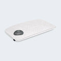 Close-up of Ver-Tex cooling fabric on a BEDGEAR Storm pillow designed for temperature regulation.

