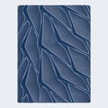 Top-down view of the Serta iSeries NXG 1500 Hybrid Firm mattress's breathable, cooling geometric fabric.
