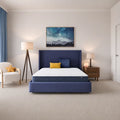 Serta Perfect Day 8 inch Medium Mattress styled in a modern bedroom for balanced comfort and support.
