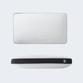 Top and side views of the Sleeptone adjustable cooling choice gel pillow for customizable sleep comfort.
