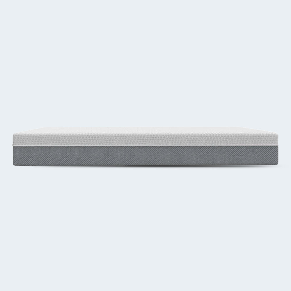Cooling gel-infused memory foam graphic for South Bay EcoCore mattress highlighting temperature-neutral sleep and breathability.