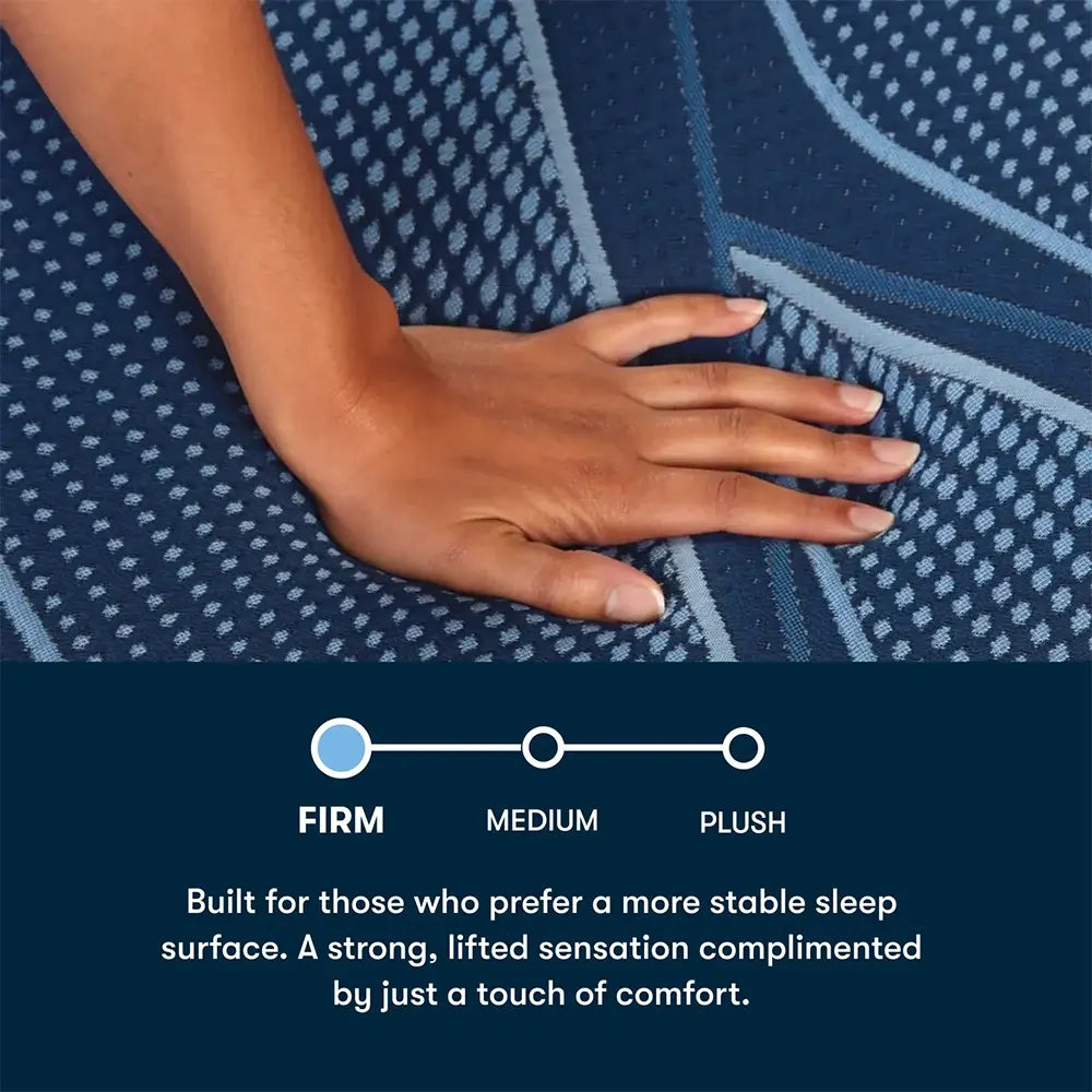 Serta iSeries NXG 3500 firm hybrid mattress scale, ideal for back sleepers needing a stable surface.
