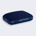 Mid-loft BEDGEAR Night Ice 2.0 performance pillow offering balanced cooling and support for side and back sleepers.
