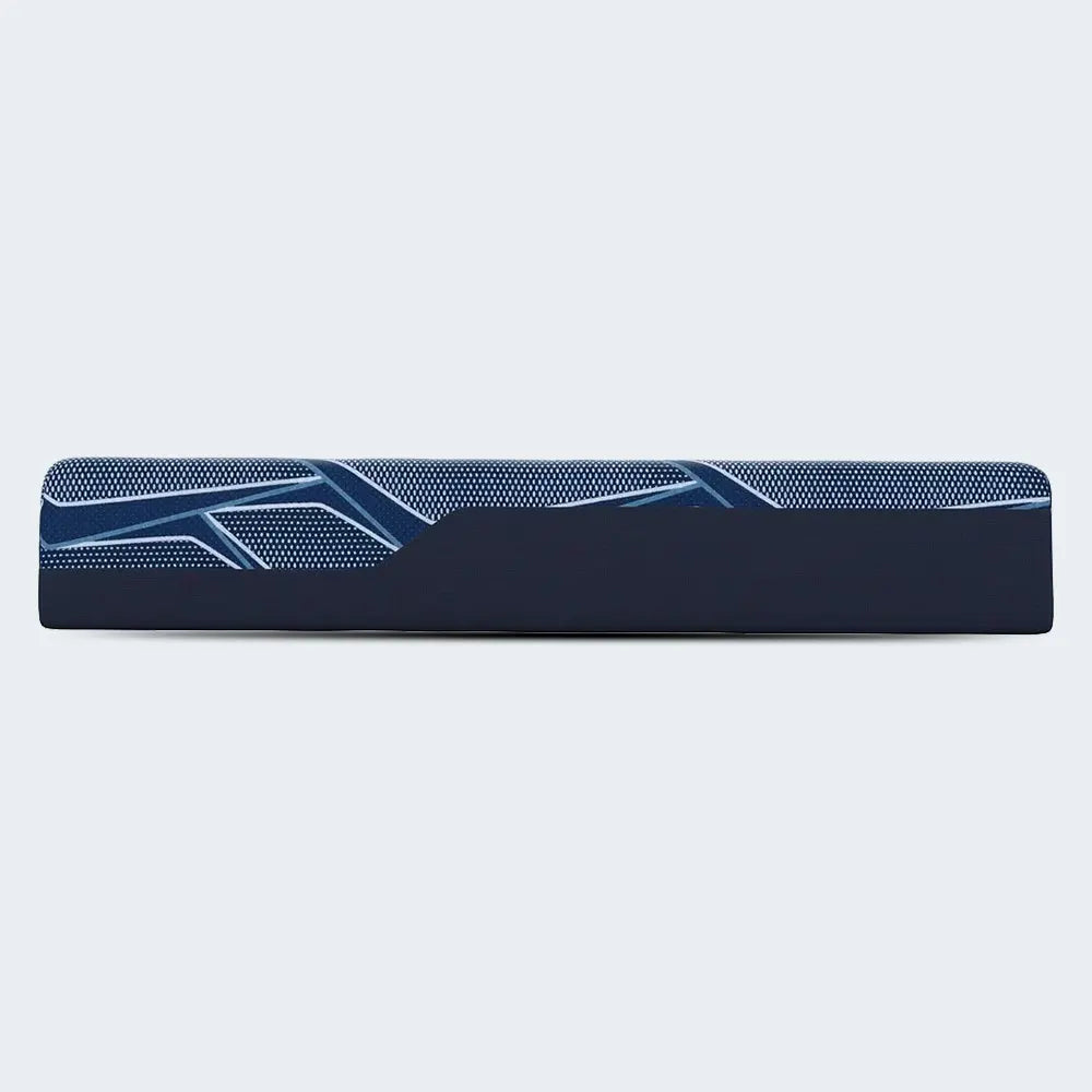Side profile of the Serta iSeries NXG 3500 mattress showing high-quality cooling materials and durable edges.

