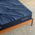 Serta iSeries NXG branding detail on the side of the 4500 ultra plush hybrid mattress.

