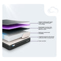 Ice Cloud 13" ActivAir Hybrid Mattress cutaway showing zoned coils and cooling foam layers for plush comfort.