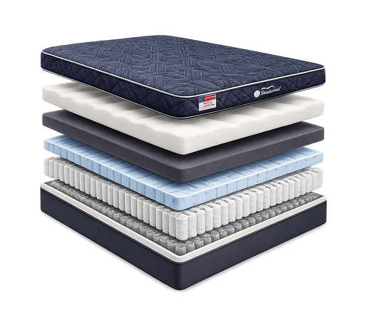 Wave 14.5" Plush Hybrid Mattress by Americanstar