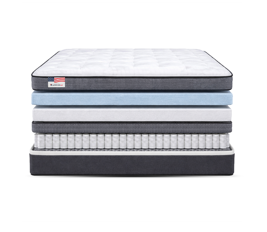 Aria 12" Plush Mattress By Americanstar