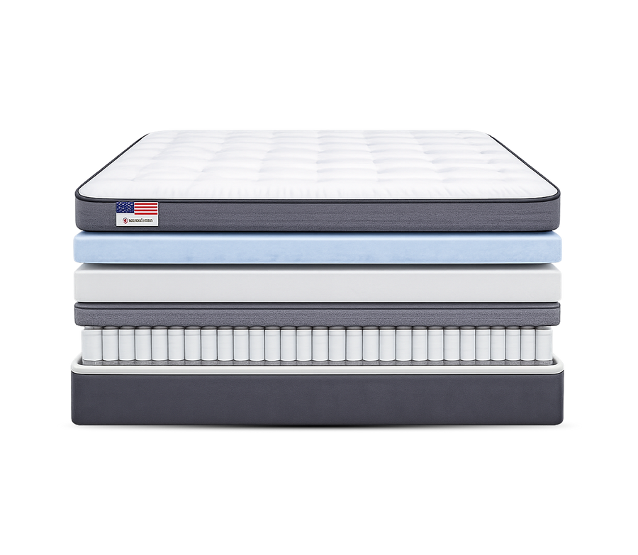 Aria 12" Firm Mattress By Americanstar