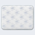 Top-down view of the Serta Perfect Sleeper Cascade Bluff Hybrid mattress with a breathable quilted surface.
