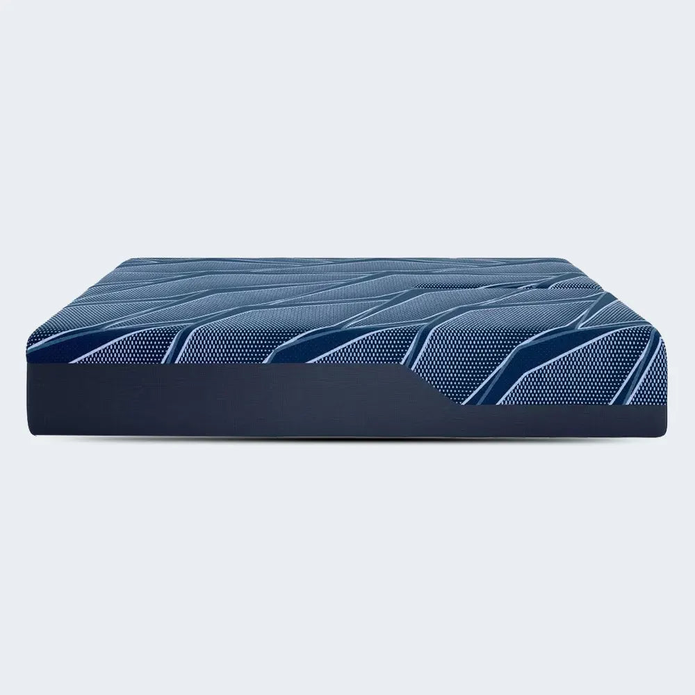 Side profile of the Serta iSeries NXG 3500 mattress showing high-quality cooling materials and durable edges.
