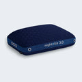 High-loft BEDGEAR Night Ice 3.0 cooling pillow designed to provide maximum neck support for side sleepers.
