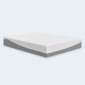 Studio product shot of the South Bay 12-inch EcoCore Hybrid Deluxe plant-based foam mattress against a clean white background.
