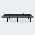 Side profile view of the iDealBed Smart 7i wireless adjustable bed base in its flat position.
