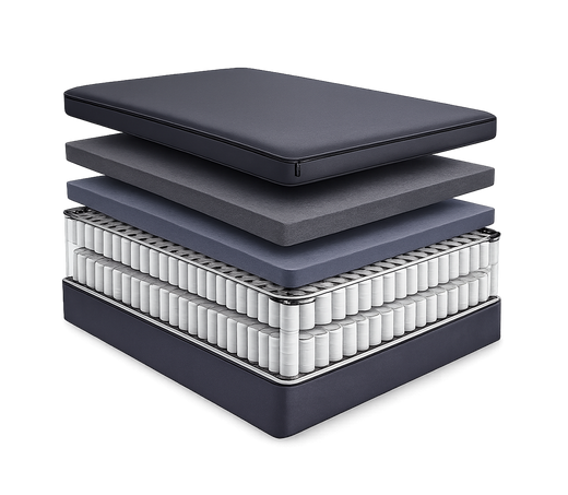 Gray 1200 Hybrid 12-inch Firm Mattress by Ashley