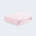 Pink BEDGEAR Dri-Tec performance crib sheet, moisture-wicking for dry, comfortable infant sleep.
