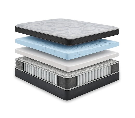 American Bedding Griffin Euro Top 14" Hybrid Medium Plush Mattress