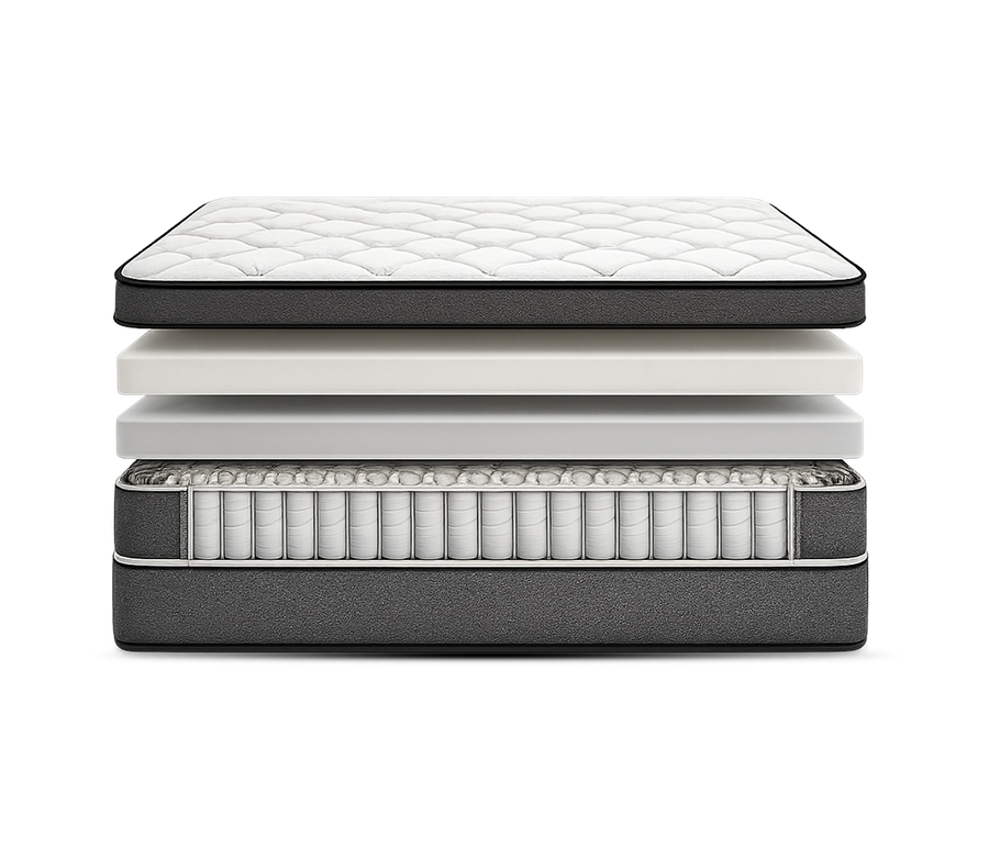 American Bedding Classic 8 Inch Medium Firm Innerspring Mattress by Corsicana