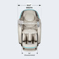 Osaki Ai Apex 5D+4D Duo Massage Chair, Sliding Door Entry, Triple Heating Zone, 62-Cell Compression, Aromatherapy