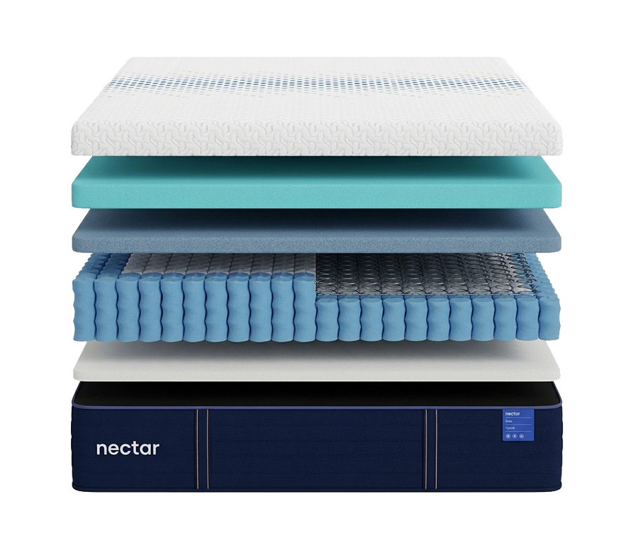 Nectar Luxe Hybrid Medium-Soft 14" Mattress
