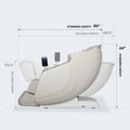 Osaki 4D Helix LE Massage Chair, SL-Track, Zero Gravity, Rocking Motion, Wireless Charging, Voice Control