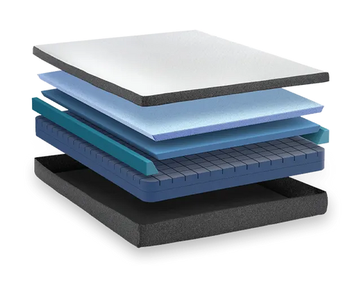 Rose Gel Infused,  Patented Edge Support Medium 10 inch Mattress By South Bay