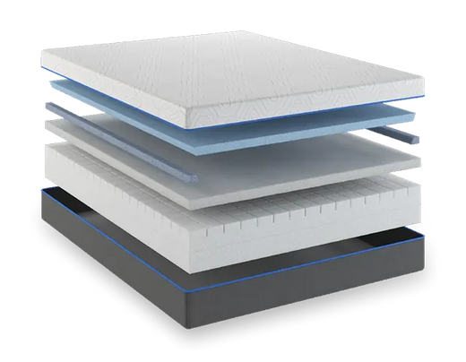 Lavender Gel Infused Memory Foam Firm 12 inch Mattress By South Bay