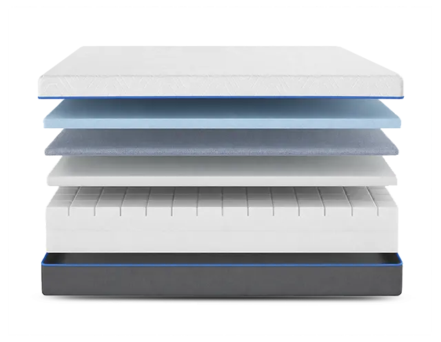 Lavender Gel Infused Memory Foam Firm 12 inch Mattress By South Bay