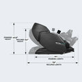 Osaki OS-Trion Flex Duo 4D+3D Massage Chair, Walking Technology, SORA Mode, 3 Arm Rollers, 50-Cell Compression