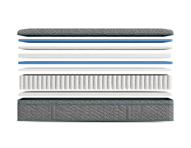 Beautyrest Hybrid Level Two Medium Firm 12 Inch Mattress