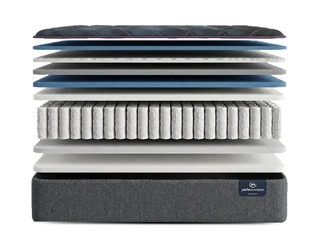 Beautyrest® World Class™ Hybrid Level Three Plush 13 Inch Mattress