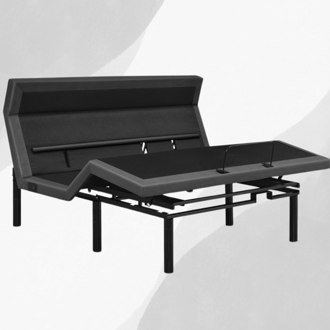 iDealBed Smart 7i Custom Adjustable Bed & ECO Quilted Hybrid Medium 12.5" Mattress (Bundle Price)