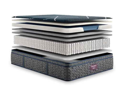 Beautyrest® World Class™ Hybrid Level Four Medium Apex Pillow Top 14 Inch Mattress