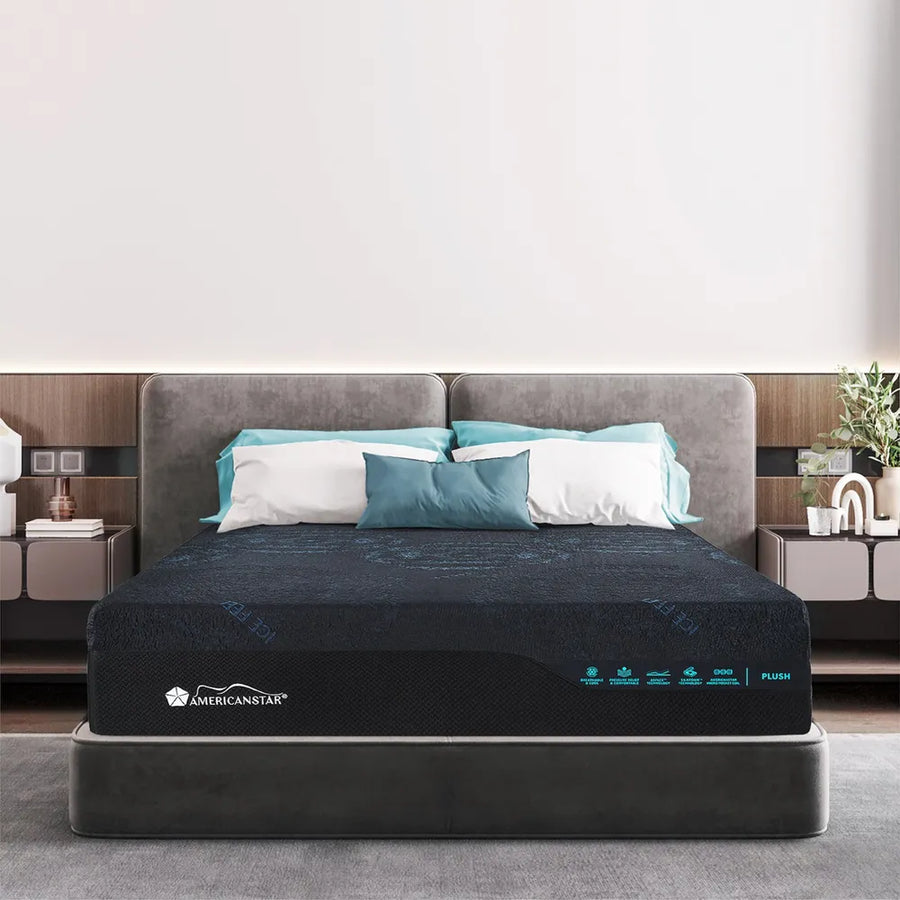 Presidential 14″ Lux SilkFoam Technology Plush Mattress By Americanstar