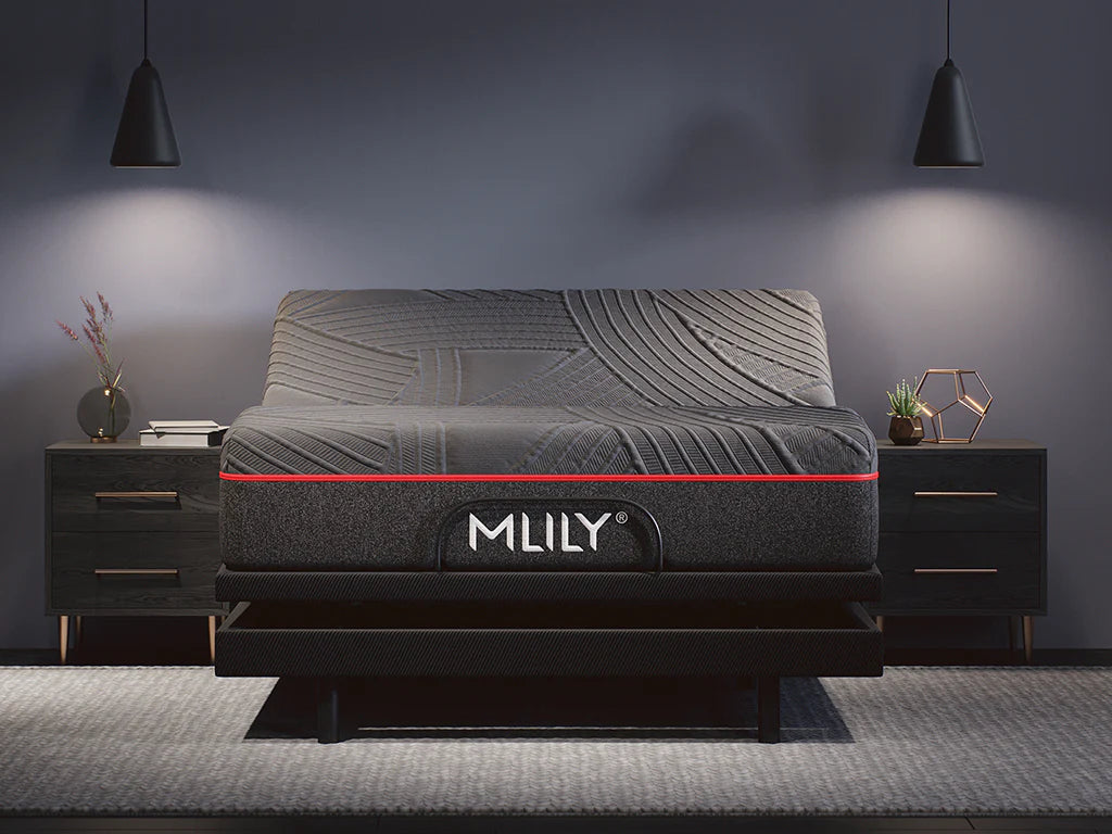 PowerCool Bundle Smart Bed – Active Cooling Technology, Adjustable Base +Cooling Mattress 11.5 Inch Luxury Sleep System By MLILY