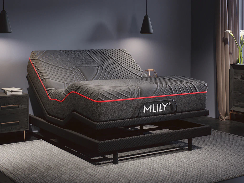 PowerCool Bundle Smart Bed – Active Cooling Technology, Adjustable Base +Cooling Mattress 11.5 Inch Luxury Sleep System By MLILY
