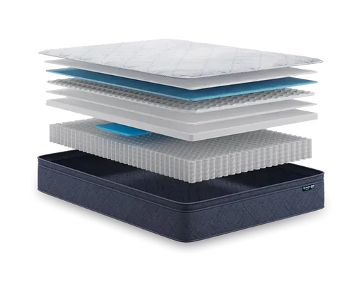 Serta Perfect Day 12" Pillow Top Plush Mattress in a Box