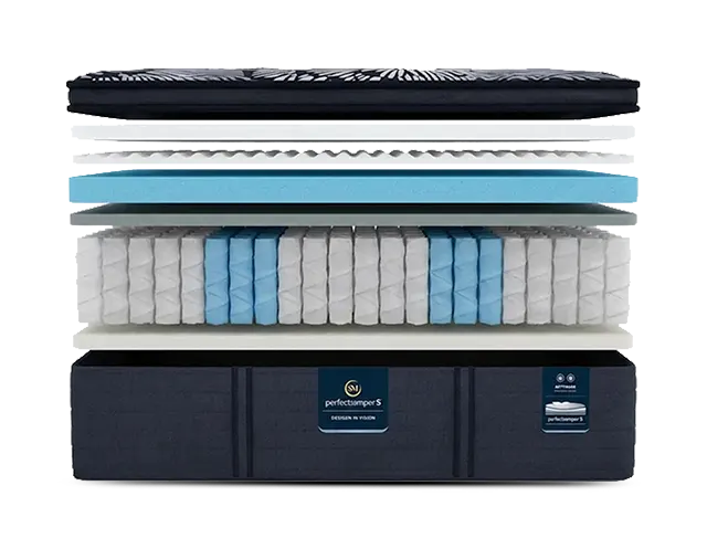 Perfect Sleeper X Lexton Medium Pillow Top 14.25 Inch Hybrid Mattress