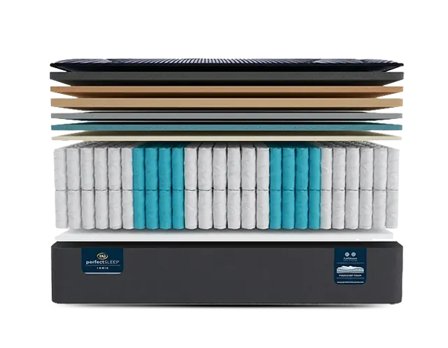 Perfect Sleeper X Kendall Plush Smooth Top 13 Inch Hybrid Mattress