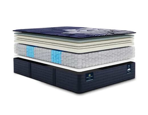 Serta Perfect Sleeper X Prescott Medium Smooth Hybrid  Firm 14 Inch Mattress