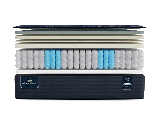 Serta Perfect Sleeper X Prescott Medium Smooth Hybrid  Firm 14 Inch Mattress