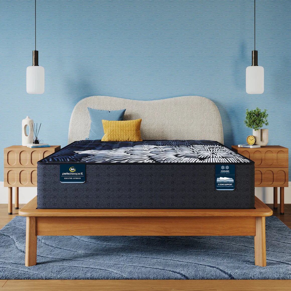 Perfect Sleeper X Max Medium 14.25 Inch Hybrid Mattress