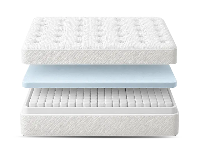 The Sleep Fresh 12” Contour Edge Medium firm Mattress by Corsicana