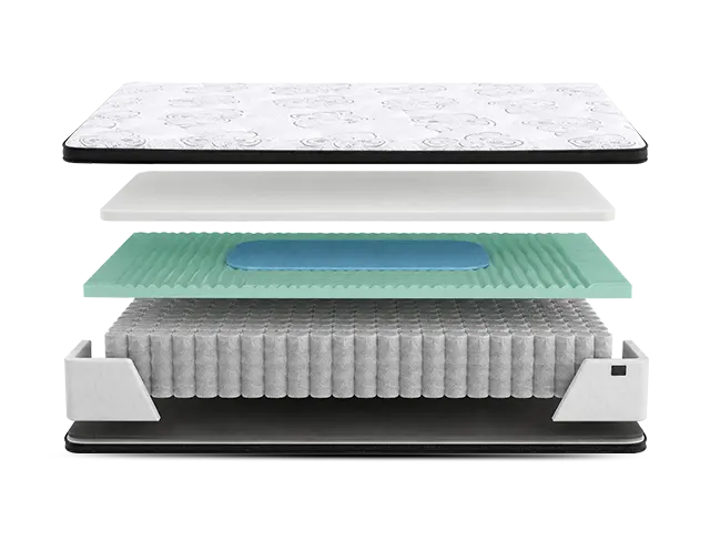 Chime Hybrid Plush 12 inch Mattress in a Box by Ashley