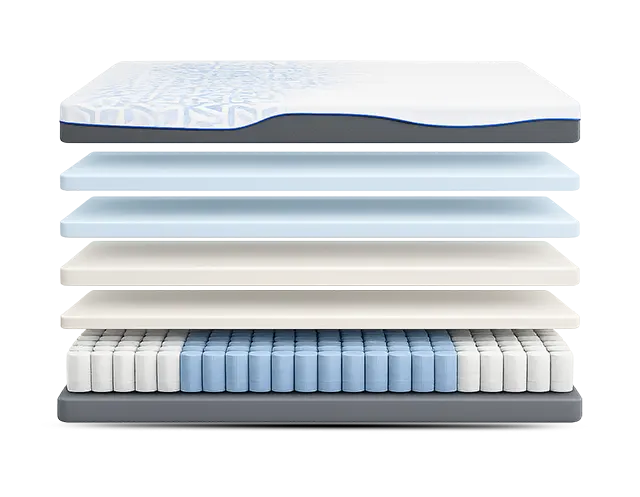 ChiroPro Tri-Zoned Wrapped Springs Hybrid 13 Inch Mattress By MLILY