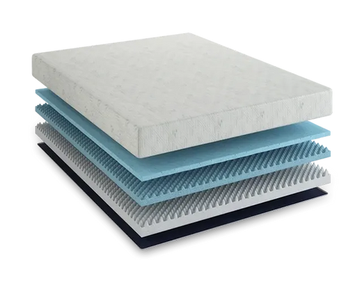 Essentials Firm Memory Foam 6 Inch Mattress by South Bay