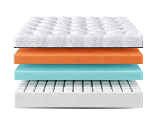Vitality Balance 12 Inch Medium Firm Mattress by Blu Sleep